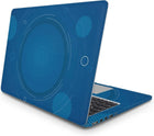 Mavi Geometrik Laptop Sticker Daireli Tasarım Seti | Sticker Master