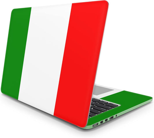 Sticker Master italian Flag Evrensel Sticker Dizüstü Bilgisayar Vinil Sticker Decal 12" 13" 13.3" 14" 15" 15.4" 15.6 inç Dizüstü Bilgisayar Çıkartma Koruyucu Macbook Asus Acer Hp Lenovo Huawei Dell İçin - Sticker Master