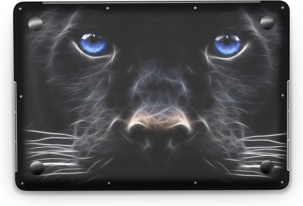 Sticker Master Black Panther Protective Evrensel Sticker Dizüstü Bilgisayar Vinil Sticker Decal 12" 13" 13.3" 14" 15" 15.4" 15.6 inç Dizüstü Bilgisayar Çıkartma Koruyucu Macbook Asus Acer Hp Lenovo Huawei Dell İçin