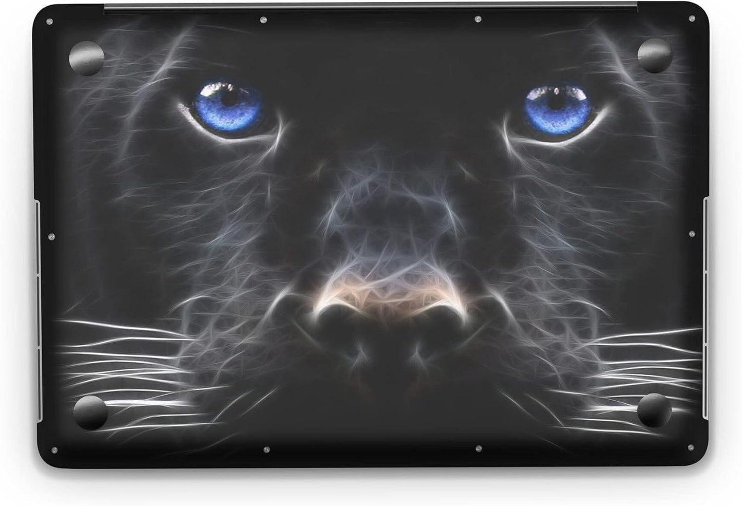 Sticker Master Black Panther Protective Evrensel Sticker Dizüstü Bilgisayar Vinil Sticker Decal 12" 13" 13.3" 14" 15" 15.4" 15.6 inç Dizüstü Bilgisayar Çıkartma Koruyucu Macbook Asus Acer Hp Lenovo Huawei Dell İçin