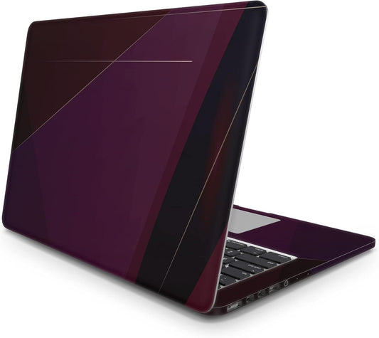 Sticker Master Futuristic Red Evrensel Sticker Dizüstü Bilgisayar Vinil Sticker Decal 12" 13" 13.3" 14" 15" 15.4" 15.6 inç Dizüstü Bilgisayar Çıkartma Koruyucu Macbook Asus Acer Hp Lenovo Huawei Dell İçin - Sticker Master