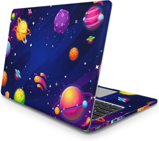 Sticker Master Colorful Planets Evrensel Sticker Dizüstü Bilgisayar Vinil Sticker Decal 12" 13" 13.3" 14" 15" 15.4" 15.6 inç Dizüstü Bilgisayar Çıkartma Koruyucu Macbook Asus Acer Hp Lenovo Huawei Dell İçin