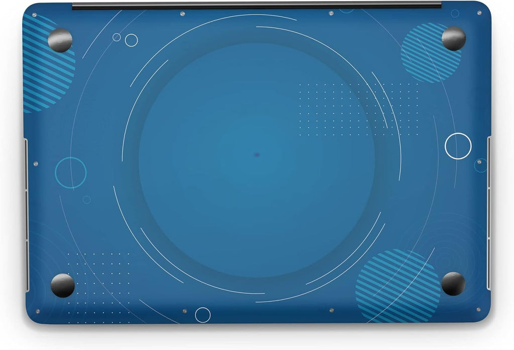 Sticker Master Classic Blue Evrensel Sticker Dizüstü Bilgisayar Vinil Sticker Decal 12" 13" 13.3" 14" 15" 15.4" 15.6 inç Dizüstü Bilgisayar Çıkartma Koruyucu Macbook Asus Acer Hp Lenovo Huawei Dell İçin