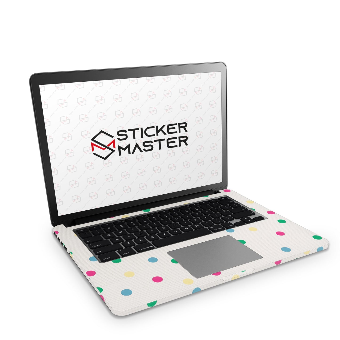 Sticker Master Colorful Dots Evrensel Sticker Dizüstü Bilgisayar Vinil Sticker Decal 12" 13" 13.3" 14" 15" 15.4" 15.6 inç Dizüstü Bilgisayar Çıkartma Koruyucu Macbook Asus Acer Hp Lenovo Huawei Dell İçin