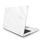 Sticker Master  White Elegant Evrensel Sticker Dizüstü Bilgisayar Vinil Sticker Decal 12" 13" 13.3" 14" 15" 15.4" 15.6 inç Dizüstü Bilgisayar Çıkartma Koruyucu Macbook Asus Acer Hp Lenovo Huawei Dell İçin - Sticker Master