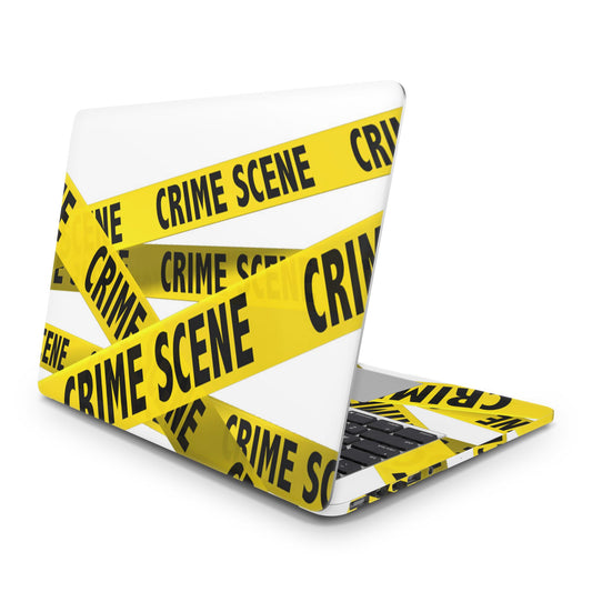 Sticker Master Crime Scene Evrensel Sticker Dizüstü Bilgisayar Vinil Sticker Decal  12" 13" 13.3" 14" 15" 15.4" 15.6 inç Dizüstü Bilgisayar Çıkartma Koruyucu Macbook Asus Acer Hp Lenovo Huawei Dell İçin