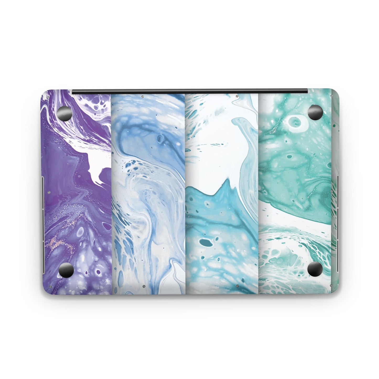 Sticker Master Colorful Marble 1 Evrensel Sticker Dizüstü Bilgisayar Vinil Sticker Decal  12" 13" 13.3" 14" 15" 15.4" 15.6 inç Dizüstü Bilgisayar Çıkartma Koruyucu Macbook Asus Acer Hp Lenovo Huawei Dell İçin
