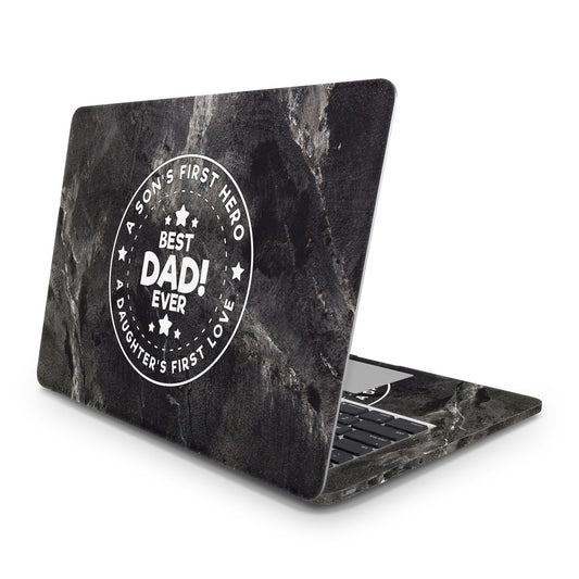 Sticker Master Best Dad Father Evrensel Sticker Dizüstü Bilgisayar Vinil Sticker Decal  12" 13" 13.3" 14" 15" 15.4" 15.6 inç Dizüstü Bilgisayar Çıkartma Koruyucu Macbook Asus Acer Hp Lenovo Huawei Dell İçin