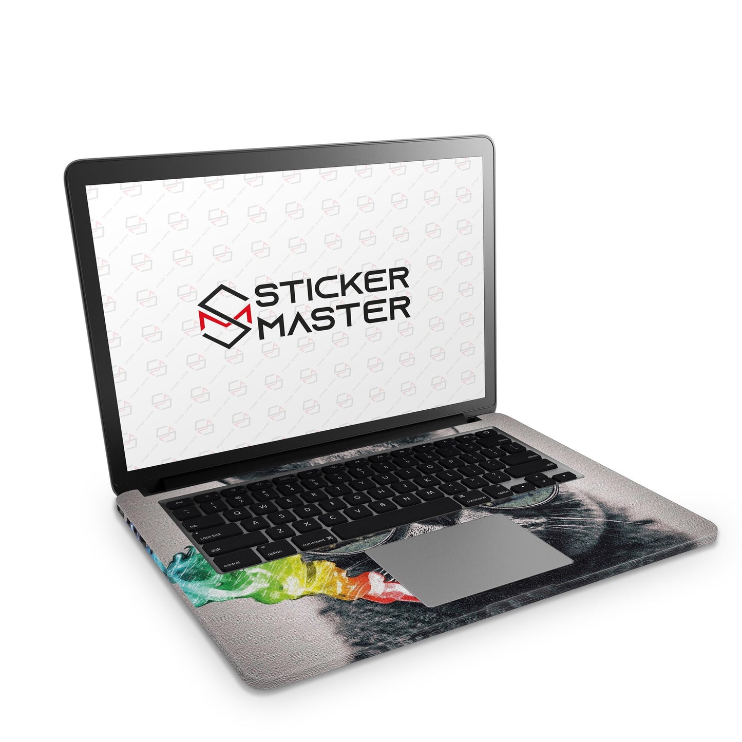 Sticker Master Kedi 7 Evrensel Sticker Dizüstü Bilgisayar Vinil Sticker Decal  12" 13" 13.3" 14" 15" 15.4" 15.6 inç Dizüstü Bilgisayar Çıkartma Koruyucu Macbook Asus Acer Hp Lenovo Huawei Dell İçin