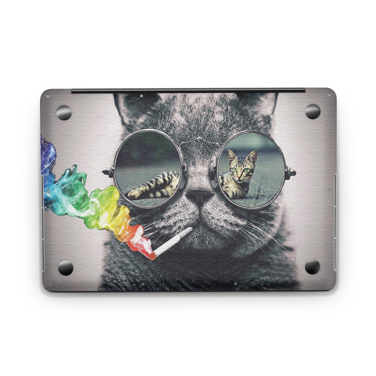 Sticker Master Kedi 7 Evrensel Sticker Dizüstü Bilgisayar Vinil Sticker Decal  12" 13" 13.3" 14" 15" 15.4" 15.6 inç Dizüstü Bilgisayar Çıkartma Koruyucu Macbook Asus Acer Hp Lenovo Huawei Dell İçin