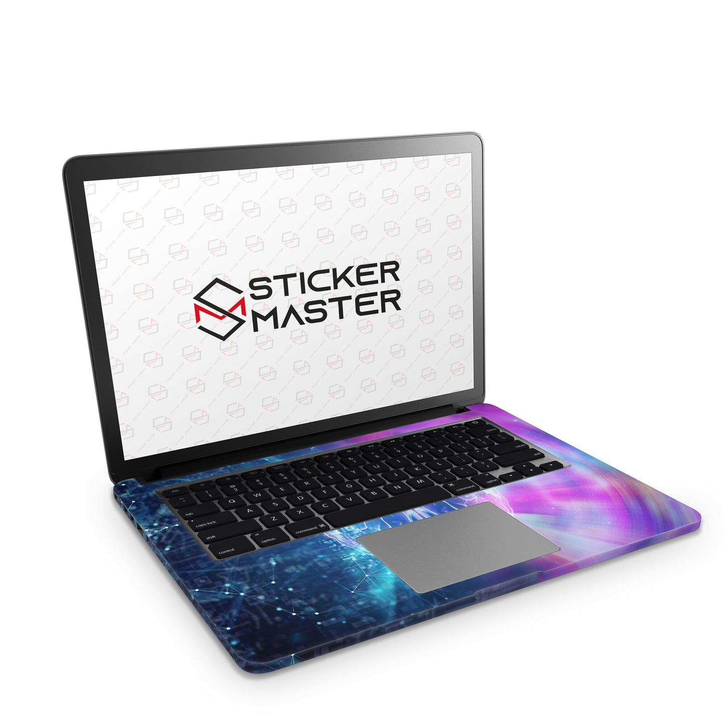 Sticker Master Brain Blue Evrensel Sticker Dizüstü Bilgisayar Vinil Sticker Decal  12" 13" 13.3" 14" 15" 15.4" 15.6 inç Dizüstü Bilgisayar Çıkartma Koruyucu Macbook Asus Acer Hp Lenovo Huawei Dell İçin