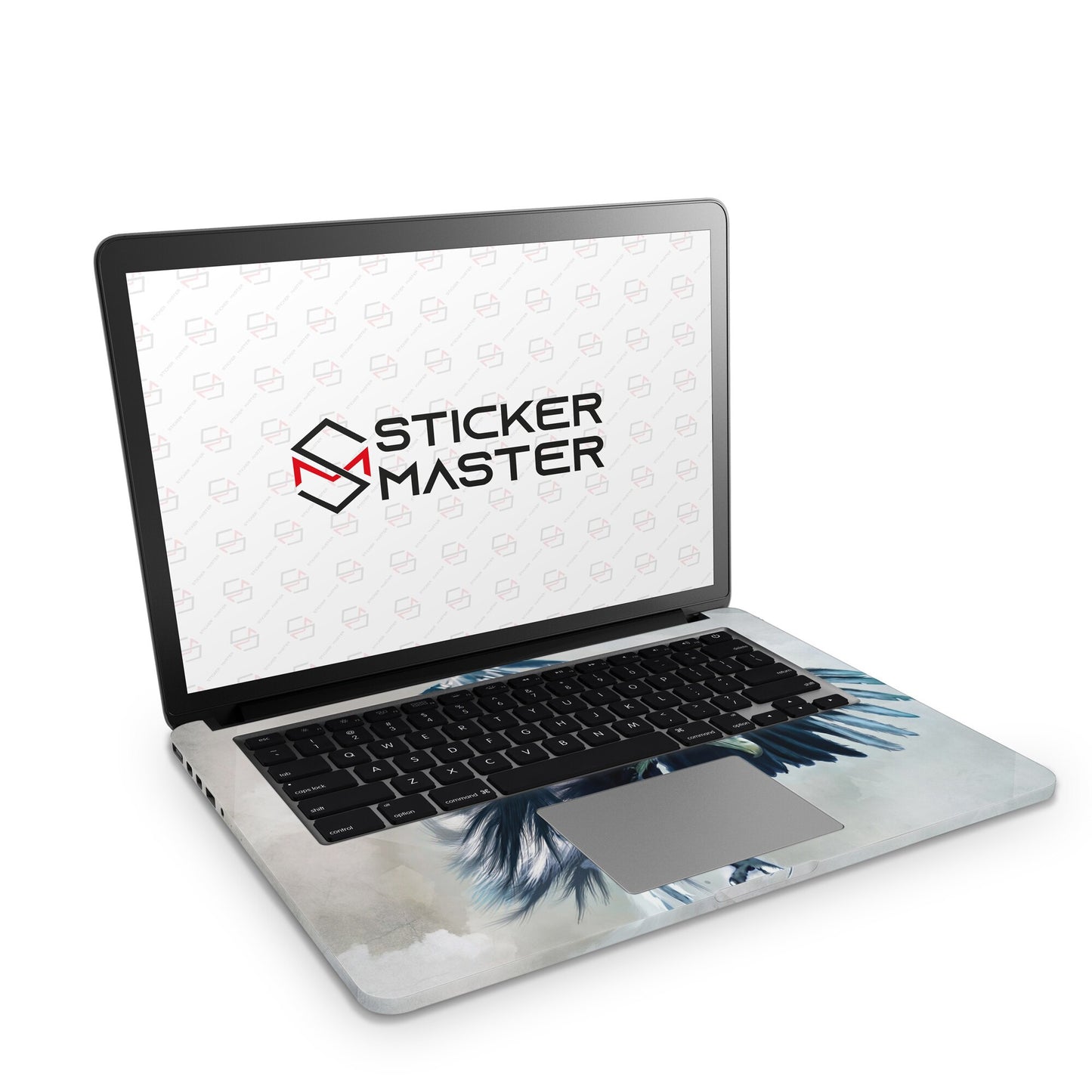 Sticker Master Eagle Evrensel Sticker Dizüstü Bilgisayar Vinil Sticker Decal  12" 13" 13.3" 14" 15" 15.4" 15.6 inç Dizüstü Bilgisayar Çıkartma Koruyucu Macbook Asus Acer Hp Lenovo Huawei Dell İçin