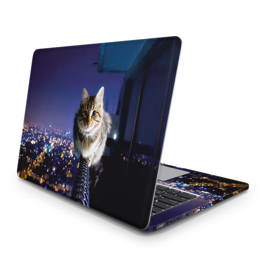 Sticker Master Kedi 9 Evrensel Sticker Dizüstü Bilgisayar Vinil Sticker Decal  12" 13" 13.3" 14" 15" 15.4" 15.6 inç Dizüstü Bilgisayar Çıkartma Koruyucu Macbook Asus Acer Hp Lenovo Huawei Dell İçin
