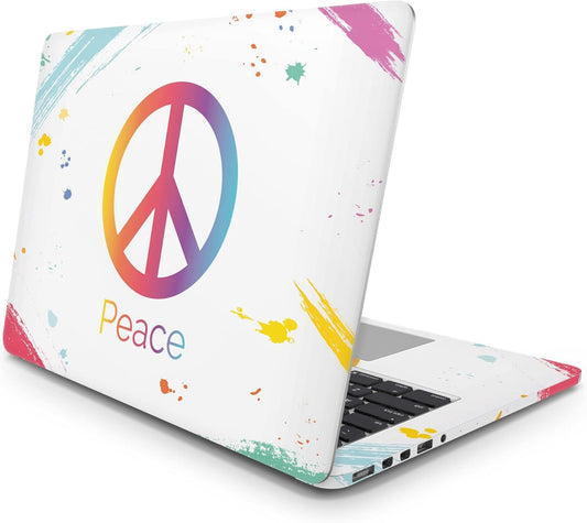 Sticker Master Peace Evrensel Sticker Dizüstü Bilgisayar Vinil Sticker Decal 12" 13" 13.3" 14" 15" 15.4" 15.6 inç Dizüstü Bilgisayar Çıkartma Koruyucu Macbook Asus Acer Hp Lenovo Huawei Dell İçin