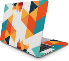 Geometrik Laptop Sticker Renkli Üçgenler Seti | Sticker Master