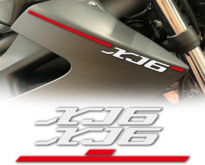 Sticker Master Yamaha XJ6 XJ-6 Motosiklet Tam Araç Çıkartma Sticker Oto Araç Motor Etiket 2 Adet