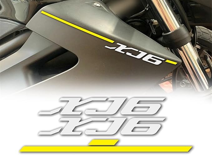Sticker Master Yamaha XJ6 XJ-6 Motosiklet Tam Araç Çıkartma Sticker Oto Araç Motor Etiket 2 Adet