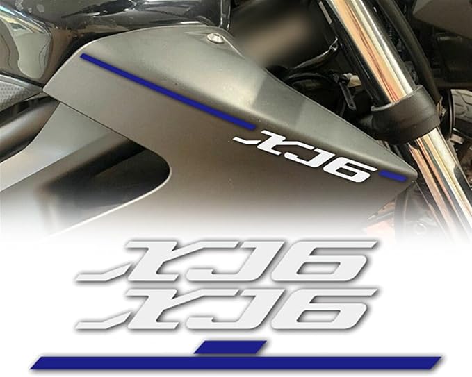 Sticker Master Yamaha XJ6 XJ-6 Motosiklet Tam Araç Çıkartma Sticker Oto Araç Motor Etiket 2 Adet
