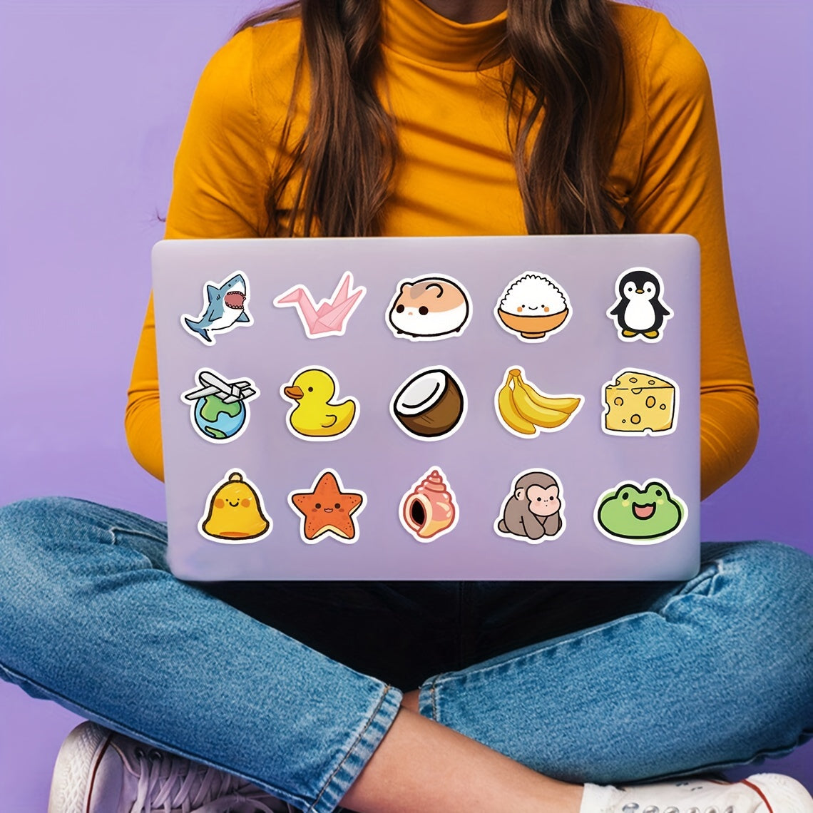 Karışık Sevimli Karikatür Sticker Seti 100’lü | Sticker Master