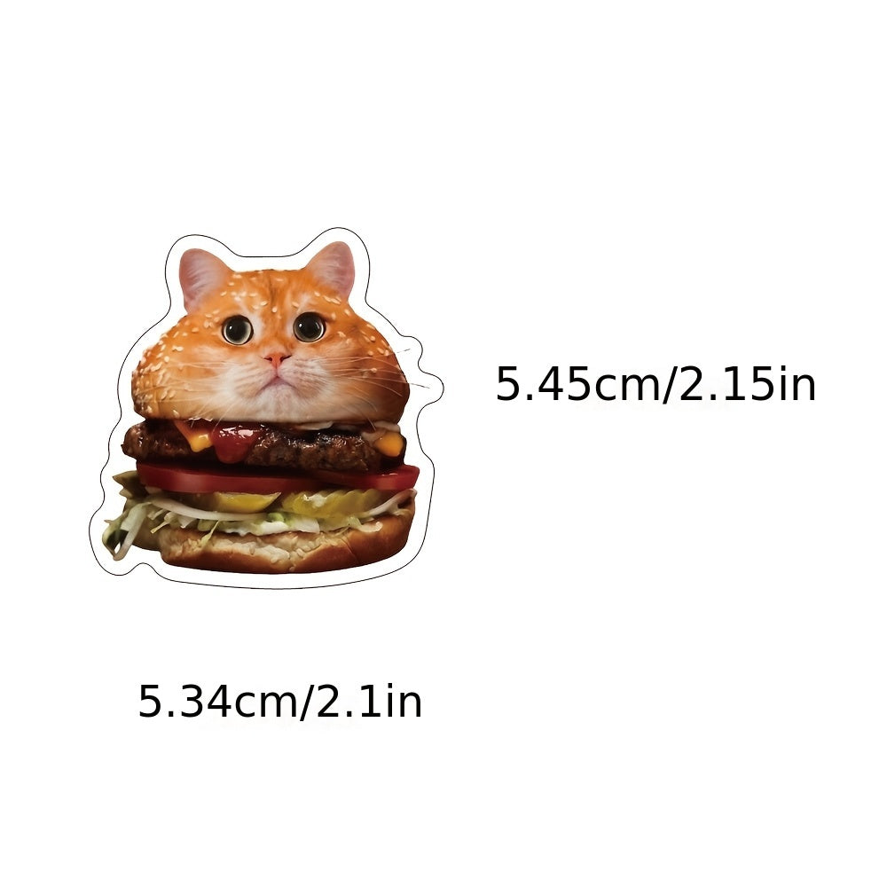 Sticker Master 50'li Komik Meme Sticker Seti – Karikatür Köpek, Kedi, Üzgün Hamster Çıkartmaları | Laptop, Defter, Su Şişesi | Yaratıcı DIY PVC Sticker Koleksiyonu, Mat Kaplama, Hediye