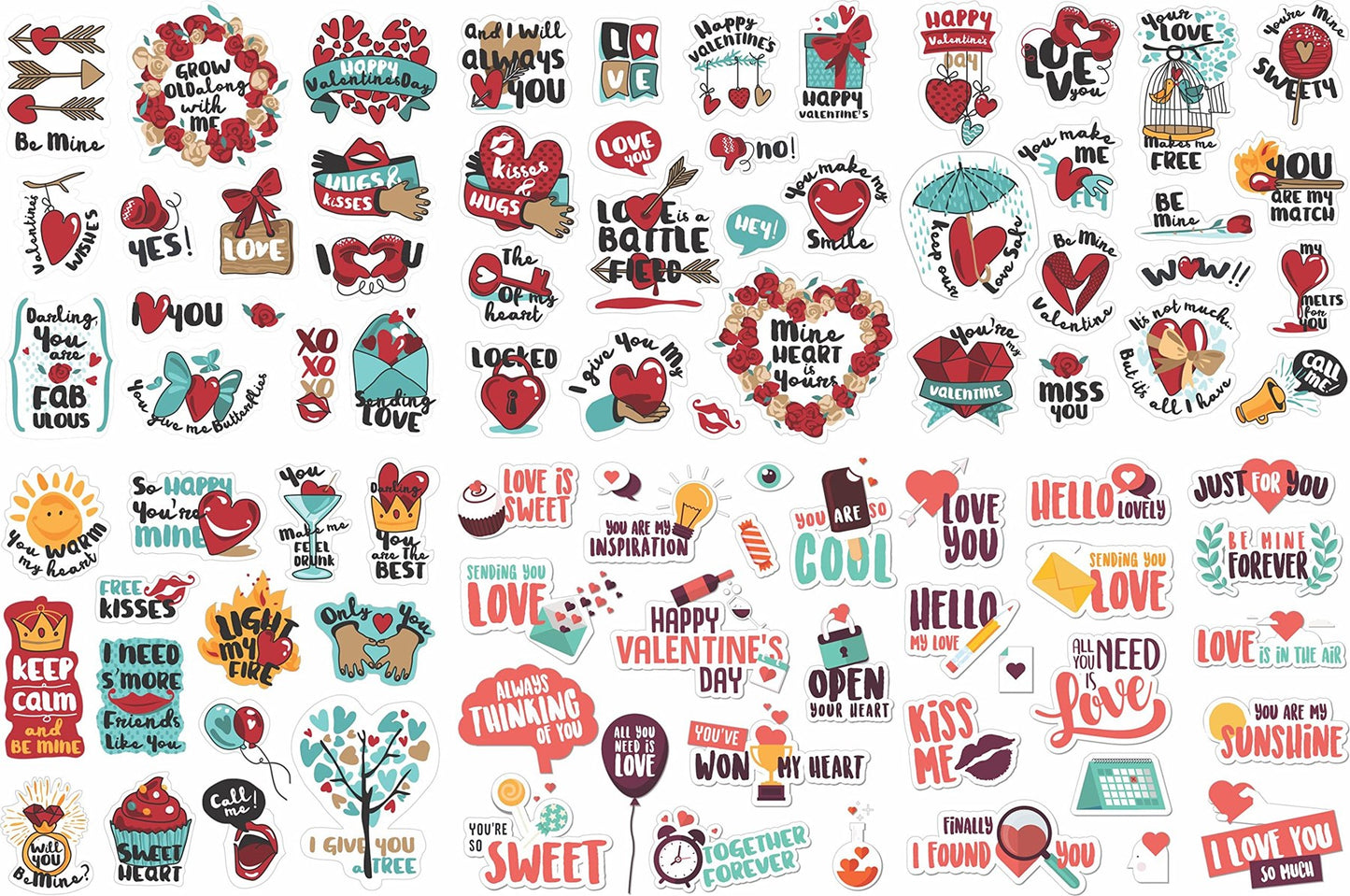 Sticker Master 88 Adet Love Aşk Graffiti JDM Araba Modifiye Stickers Motor Bisiklet Laptop Sticker Etiket Çıkartma