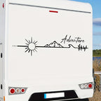 Sticker Master Adventure Karavan Doğa Sticker