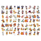 Sticker Master 70 Adet Karikatür Çıkartma Paketi – Su Geçirmez Vinil Sticker Seti, Laptop, Kaykay, Valiz, Bisiklet ve Daha Fazlası İçin