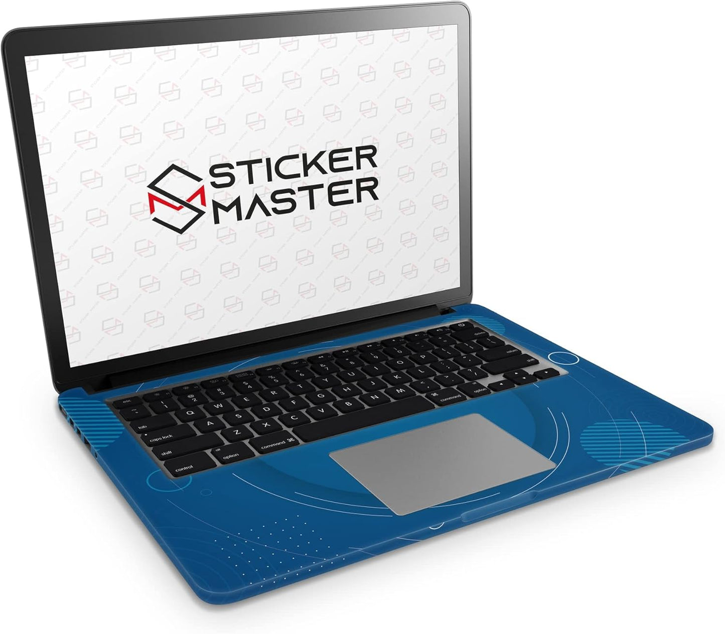 Sticker Master Classic Blue Evrensel Sticker Dizüstü Bilgisayar Vinil Sticker Decal 12" 13" 13.3" 14" 15" 15.4" 15.6 inç Dizüstü Bilgisayar Çıkartma Koruyucu Macbook Asus Acer Hp Lenovo Huawei Dell İçin