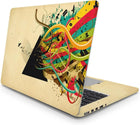 Soyut Laptop Sticker Razor Tasarım Koruyucu Set | Sticker Master
