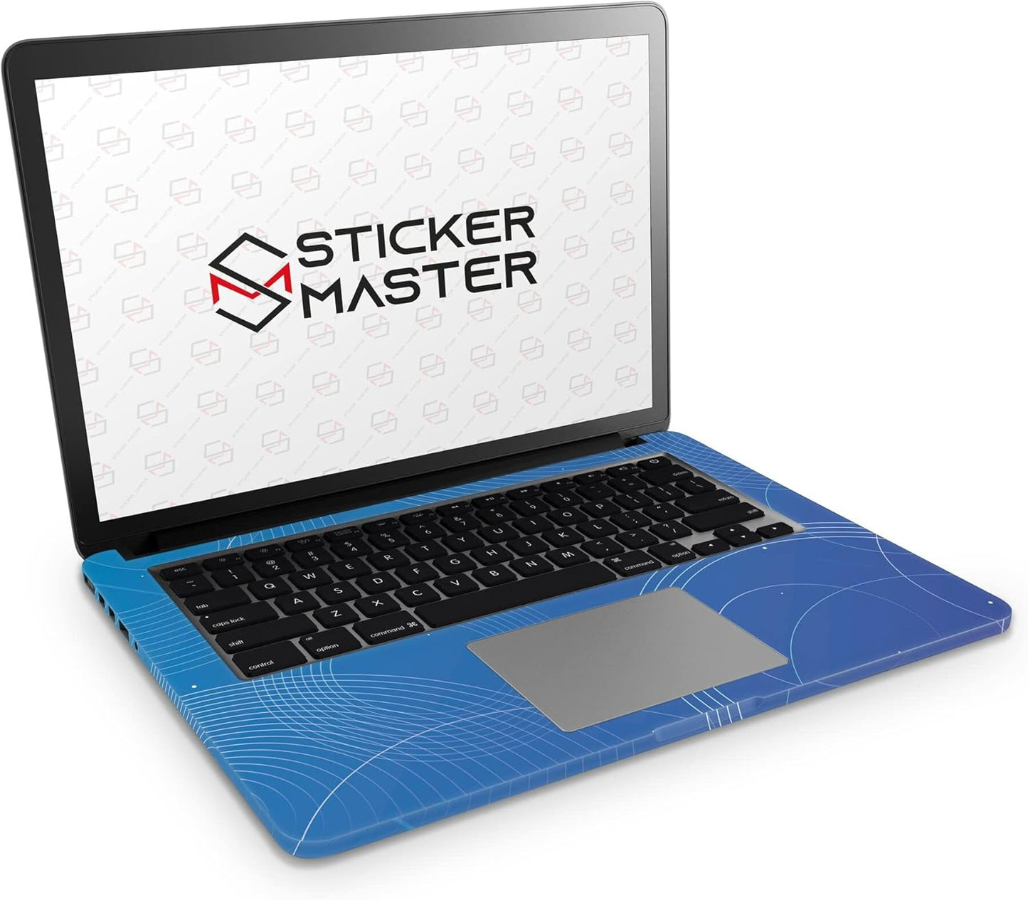 Sticker Master Circles Abstract Evrensel Sticker Dizüstü Bilgisayar Vinil Sticker Decal 12" 13" 13.3" 14" 15" 15.4" 15.6 inç Dizüstü Bilgisayar Çıkartma Koruyucu Macbook Asus Acer Hp Lenovo Huawei Dell İçin