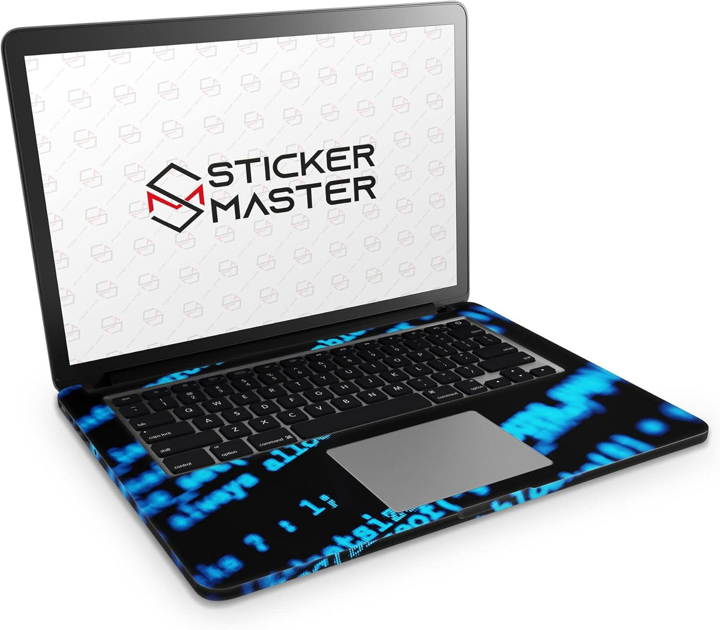 Sticker Master Hacking Codes Pattern Evrensel Sticker Dizüstü Bilgisayar Vinil Sticker Decal 12" 13" 13.3" 14" 15" 15.4" 15.6 inç Dizüstü Bilgisayar Çıkartma Koruyucu Macbook Asus Acer Hp Lenovo Huawei Dell İçin