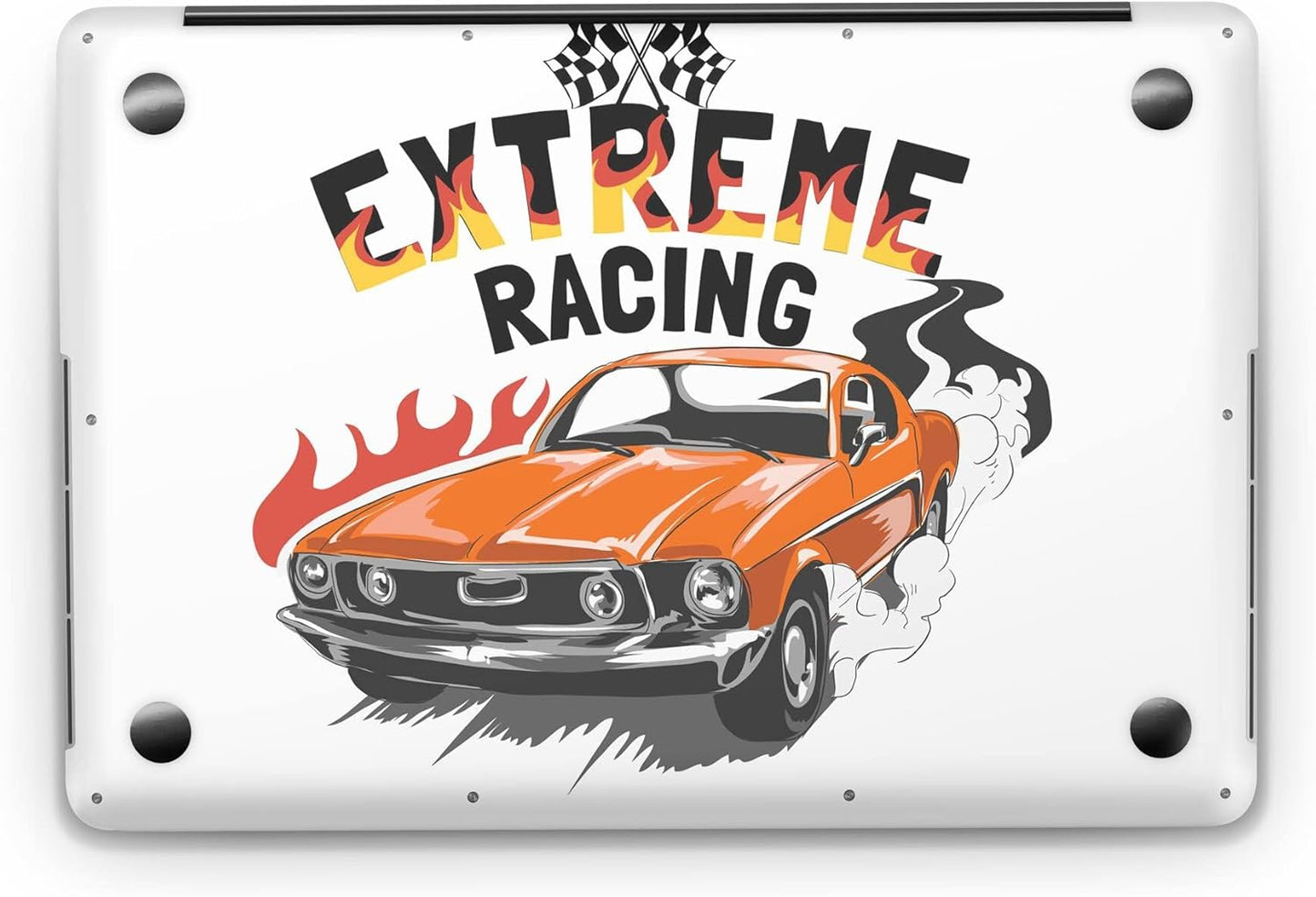 Sticker Master Cool Cars Evrensel Sticker Dizüstü Bilgisayar Vinil Sticker Decal 12" 13" 13.3" 14" 15" 15.4" 15.6 inç Dizüstü Bilgisayar Çıkartma Koruyucu Macbook Asus Acer Hp Lenovo Huawei Dell İçin
