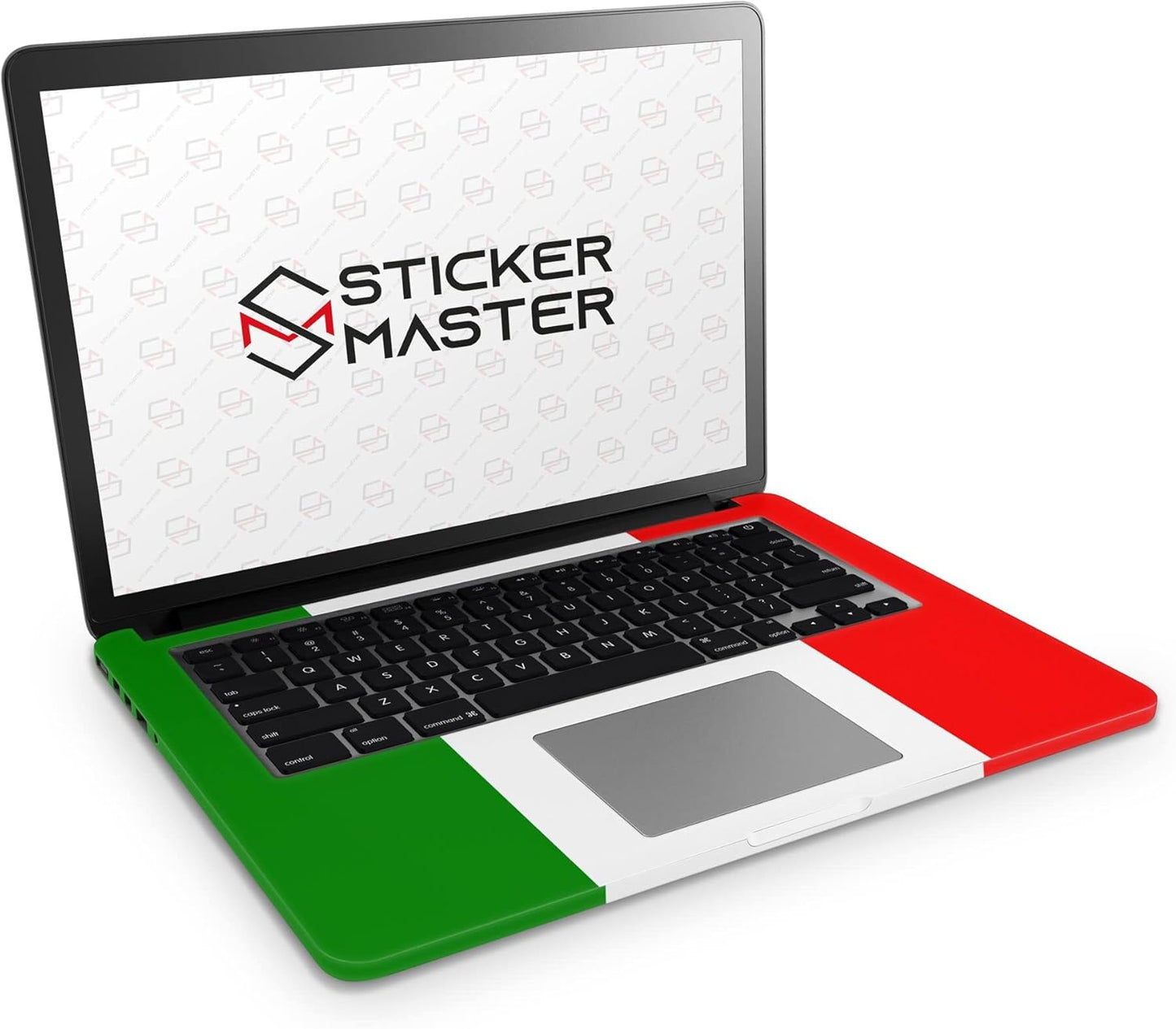 Sticker Master italian Flag Evrensel Sticker Dizüstü Bilgisayar Vinil Sticker Decal 12" 13" 13.3" 14" 15" 15.4" 15.6 inç Dizüstü Bilgisayar Çıkartma Koruyucu Macbook Asus Acer Hp Lenovo Huawei Dell İçin - Sticker Master