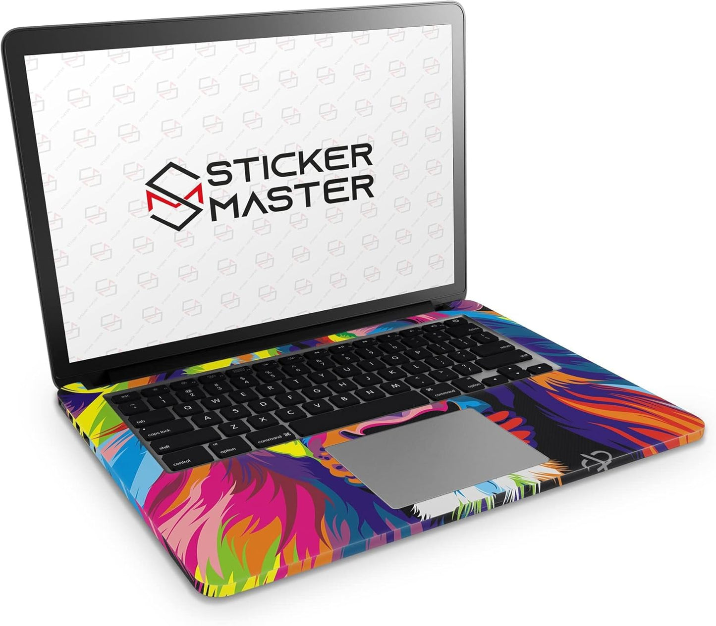 Sticker Master Lion Evrensel Sticker Dizüstü Bilgisayar Vinil Sticker Decal 12" 13" 13.3" 14" 15" 15.4" 15.6 inç Dizüstü Bilgisayar Çıkartma Koruyucu Macbook Asus Acer Hp Lenovo Huawei Dell İçin
