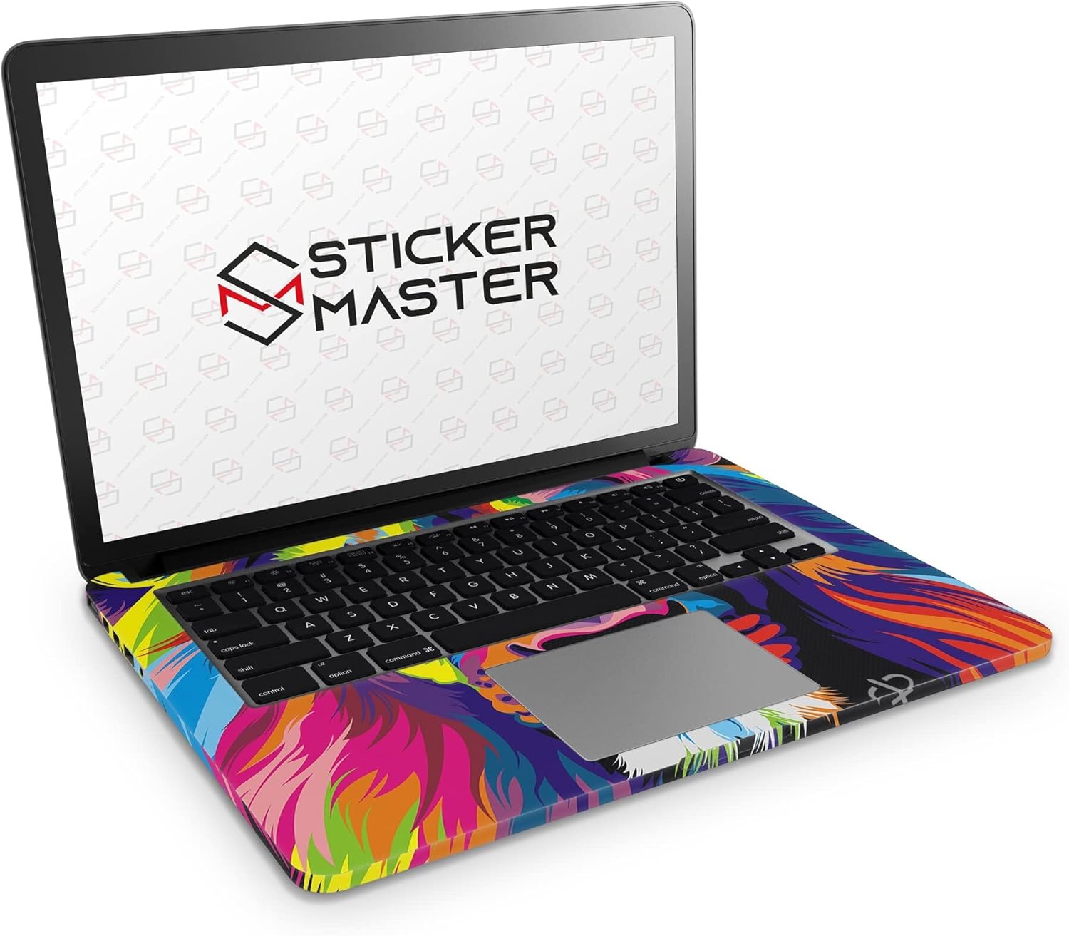 Sticker Master Lion Evrensel Sticker Dizüstü Bilgisayar Vinil Sticker Decal 12" 13" 13.3" 14" 15" 15.4" 15.6 inç Dizüstü Bilgisayar Çıkartma Koruyucu Macbook Asus Acer Hp Lenovo Huawei Dell İçin