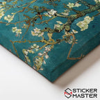 Sticker Master Almond Blossom Çiçek Açan Badem Ağacı Kanvas Tablo | 40x60 Cm,50x70 Cm,100x70 Cm | Sanatın Büyüsünü Mekânınıza Taşıyın