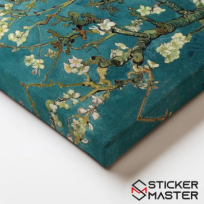 Almond Blossom Çiçek Açan Badem Ağacı Kanvas Tablo Sticker Master
