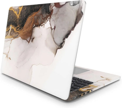 Sticker Master Abstract Black and Gold Ink Evrensel Sticker Dizüstü Bilgisayar Vinil Sticker Decal Sticker Master