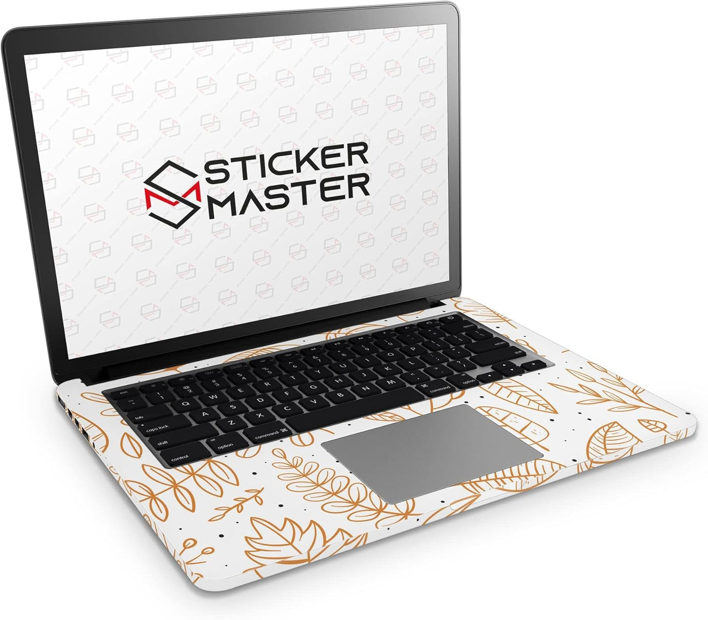 Sticker Master Autumn Background With Leaves Universal Laptop Vinyl Sticker Decal 12" 13" 13.3" 14" 15" 15.4" 15.6 inch Laptop Sticker Protector for Macbook Asus Acer Hp Lenovo Huawei Dell