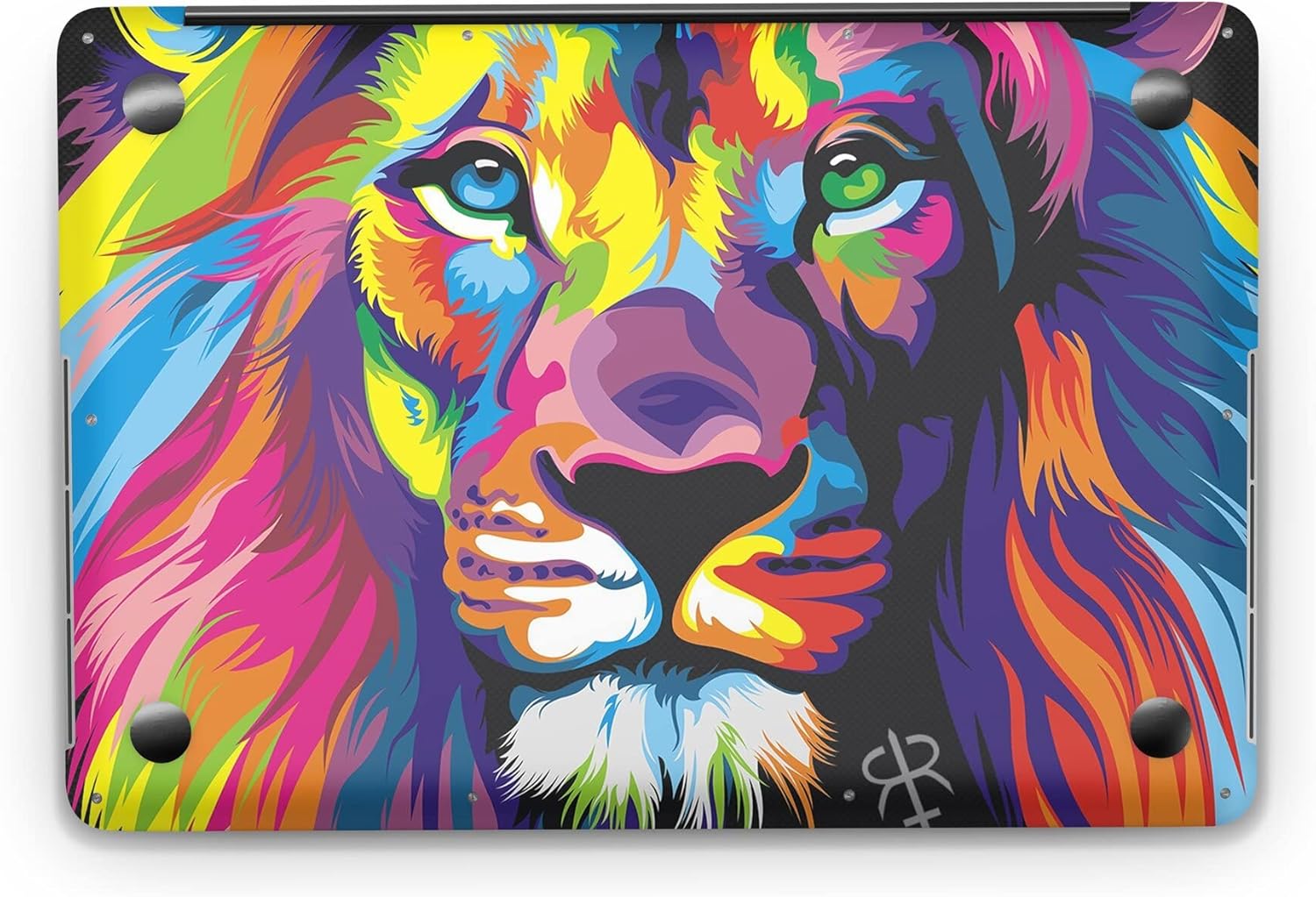 Sticker Master Lion Evrensel Sticker Dizüstü Bilgisayar Vinil Sticker Decal 12" 13" 13.3" 14" 15" 15.4" 15.6 inç Dizüstü Bilgisayar Çıkartma Koruyucu Macbook Asus Acer Hp Lenovo Huawei Dell İçin
