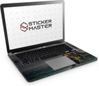 Sticker Master Castle Evrensel Sticker Dizüstü Bilgisayar Vinil Sticker Decal 12" 13" 13.3" 14" 15" 15.4" 15.6 inç Dizüstü Bilgisayar Çıkartma Koruyucu Macbook Asus Acer Hp Lenovo Huawei Dell İçin