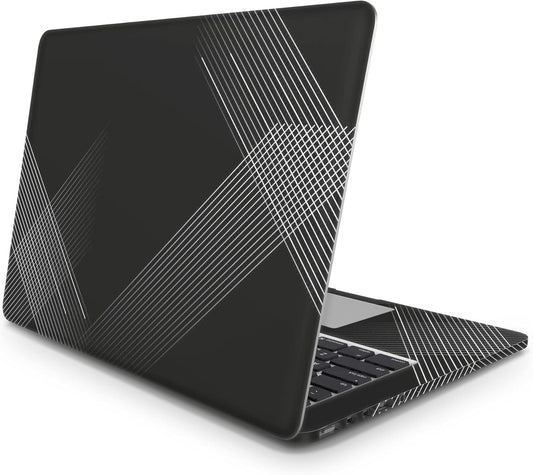 Sticker Master Black Shape Protective Evrensel Sticker Dizüstü Bilgisayar Vinil Sticker Decal 12" 13" 13.3" 14" 15" 15.4" 15.6 inç Dizüstü Bilgisayar Çıkartma Koruyucu Macbook Asus Acer Hp Lenovo Huawei Dell İçin