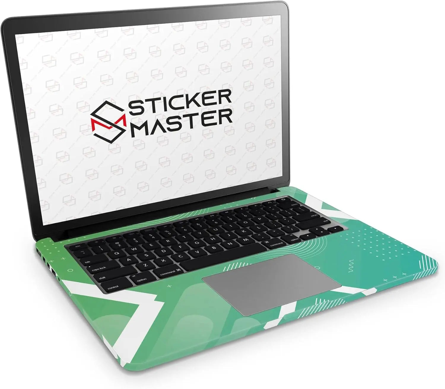 Sticker Master Gradient Green Evrensel Sticker Dizüstü Bilgisayar Vinil Sticker Decal 12" 13" 13.3" 14" 15" 15.4" 15.6 inç Dizüstü Bilgisayar Çıkartma Koruyucu Macbook Asus Acer Hp Lenovo Huawei Dell İçin Sticker Master