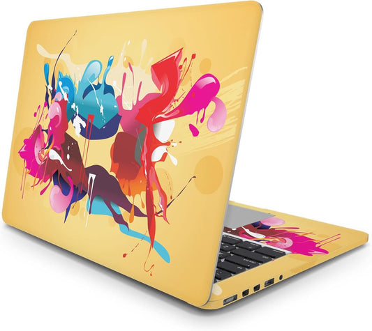 Sticker Master Color Design Evrensel Sticker Dizüstü Bilgisayar Vinil Sticker Decal 12" 13" 13.3" 14" 15" 15.4" 15.6 inç Dizüstü Bilgisayar Çıkartma Koruyucu Macbook Asus Acer Hp Lenovo Huawei Dell İçin