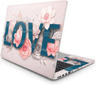 Aşk Laptop Sticker 3D Çiçekli Tasarım Kaplama | Sticker Master
