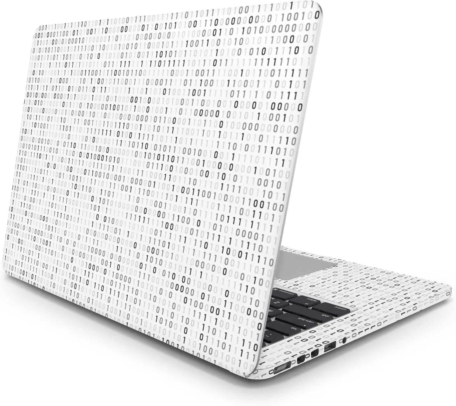Sticker Master Binary Matrix Code Protective Evrensel Sticker Dizüstü Bilgisayar Vinil Sticker Decal 12" 13" 13.3" 14" 15" 15.4" 15.6 inç Dizüstü Bilgisayar Çıkartma Koruyucu Macbook Asus Acer Hp Lenovo Huawei Dell İçin Sticker Master