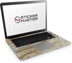 Sticker Master Texture Natural Stone Evrensel Sticker Dizüstü Bilgisayar Vinil Sticker Decal 12" 13" 13.3" 14" 15" 15.4" 15.6 inç Dizüstü Bilgisayar Çıkartma Koruyucu Macbook Asus Acer Hp Lenovo Huawei Dell İçin