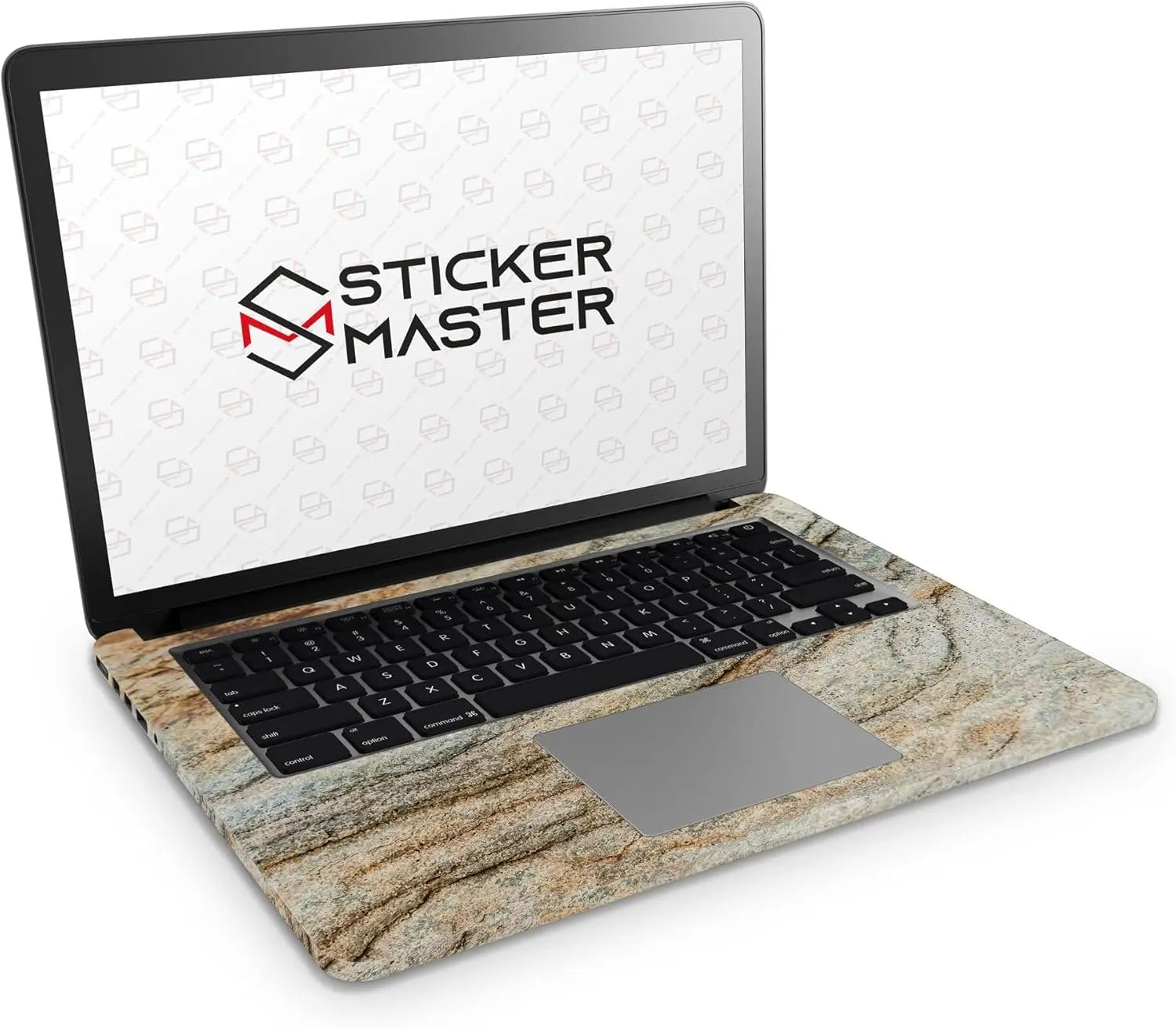 Sticker Master Texture Natural Stone Evrensel Sticker Dizüstü Bilgisayar Vinil Sticker Decal 12" 13" 13.3" 14" 15" 15.4" 15.6 inç Dizüstü Bilgisayar Çıkartma Koruyucu Macbook Asus Acer Hp Lenovo Huawei Dell İçin Sticker Master