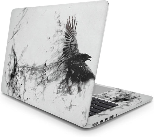 Sticker Master Black Eagle Evrensel Sticker Dizüstü Bilgisayar Vinil Sticker Decal 12" 13" 13.3" 14" 15" 15.4" 15.6 inç Dizüstü Bilgisayar Çıkartma Koruyucu Macbook Asus Acer Hp Lenovo Huawei Dell İçin