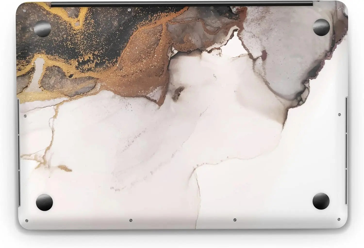 Sticker Master Abstract Black and Gold Ink Evrensel Sticker Dizüstü Bilgisayar Vinil Sticker Decal Sticker Master